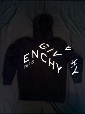 Givenchy Refracted Embroidered Logo Hoodie